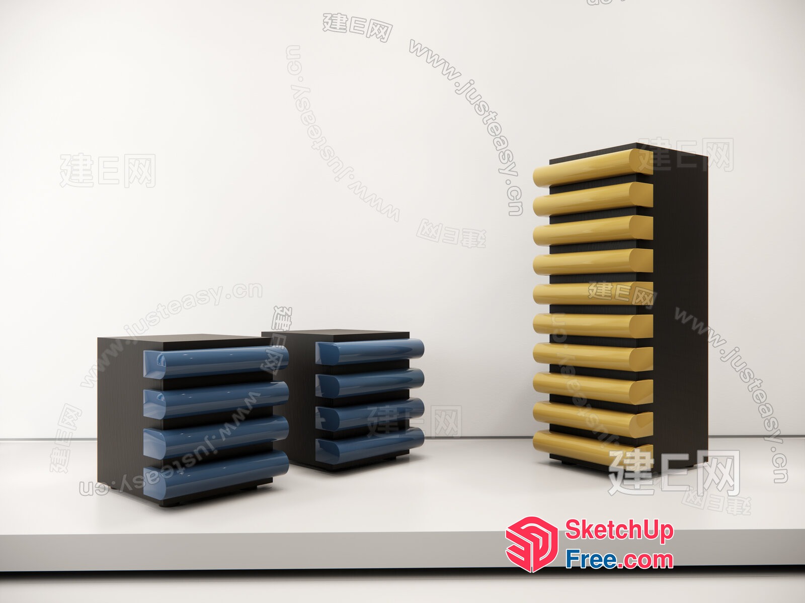 Modern Furniture Collection With Sleek And Minimalist Design 3D SketchUp File