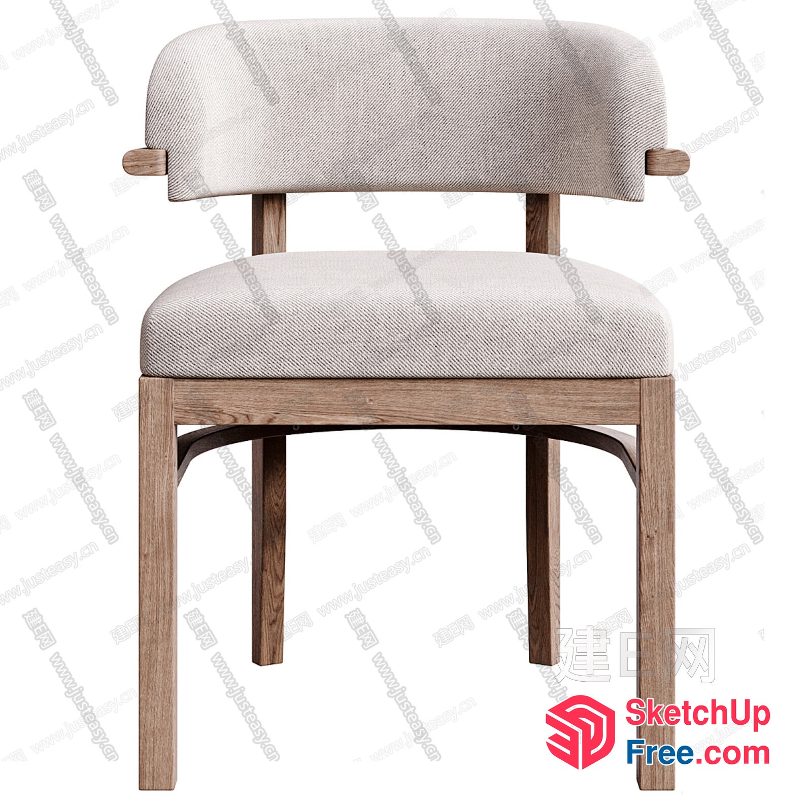 Minimalist Style Office Chair 3D SketchUp File