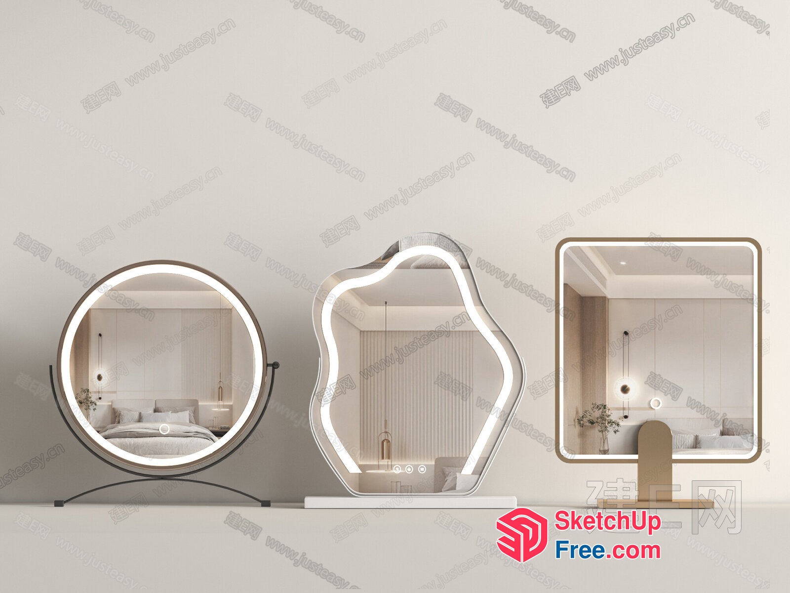 Modern Minimalist Interior Design 3D SketchUp File