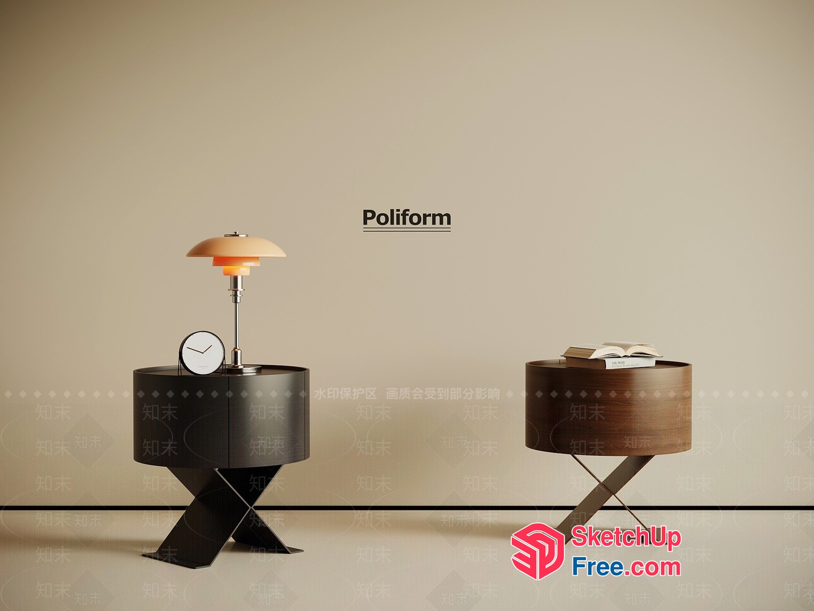 Poliform Furniture Collection 3D SketchUp File