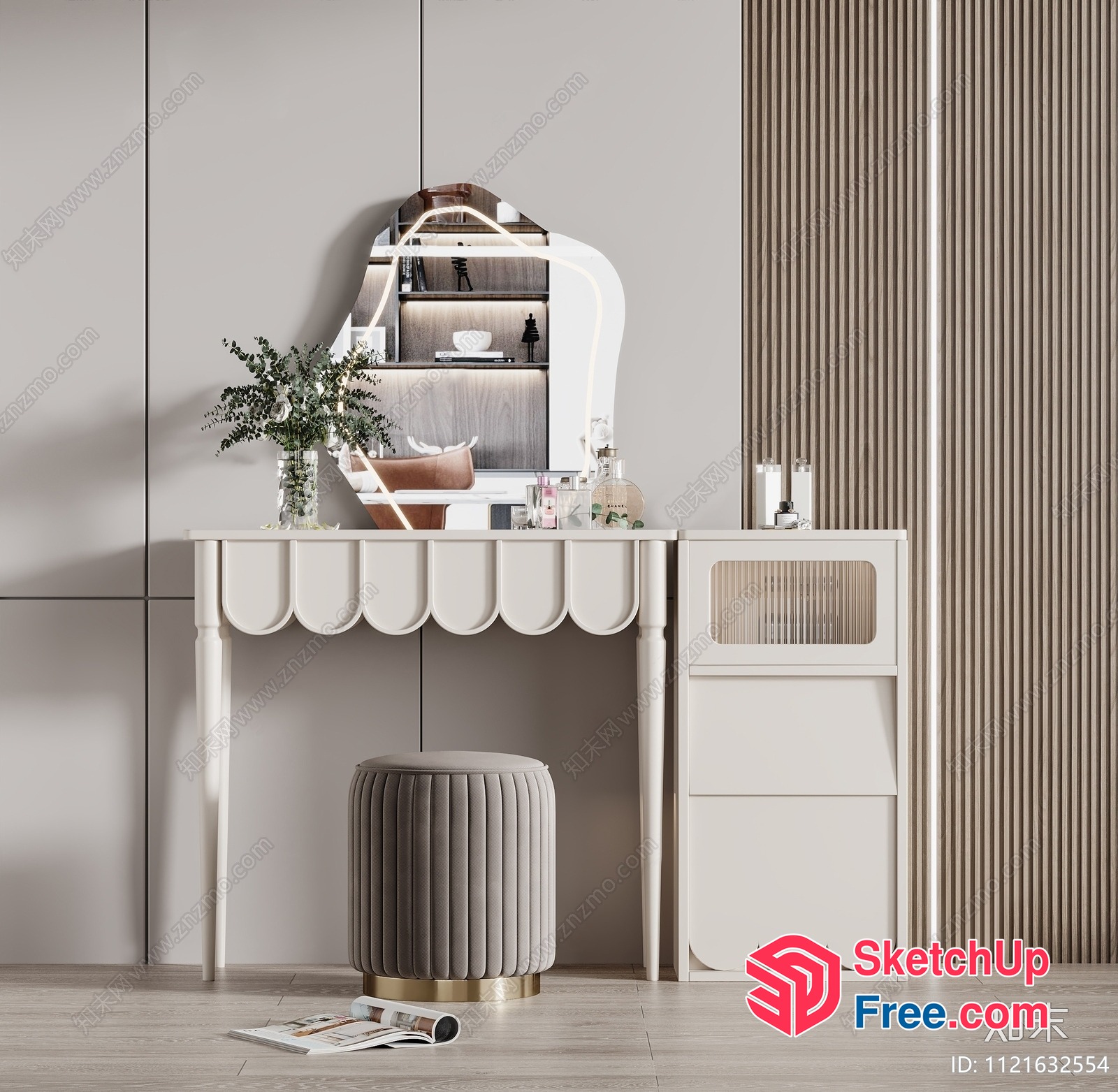 Elegant And Modern Home Decor 3D SketchUp File