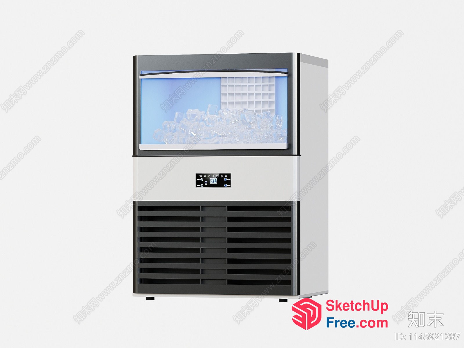 Ice Maker Machine 3D SketchUp File