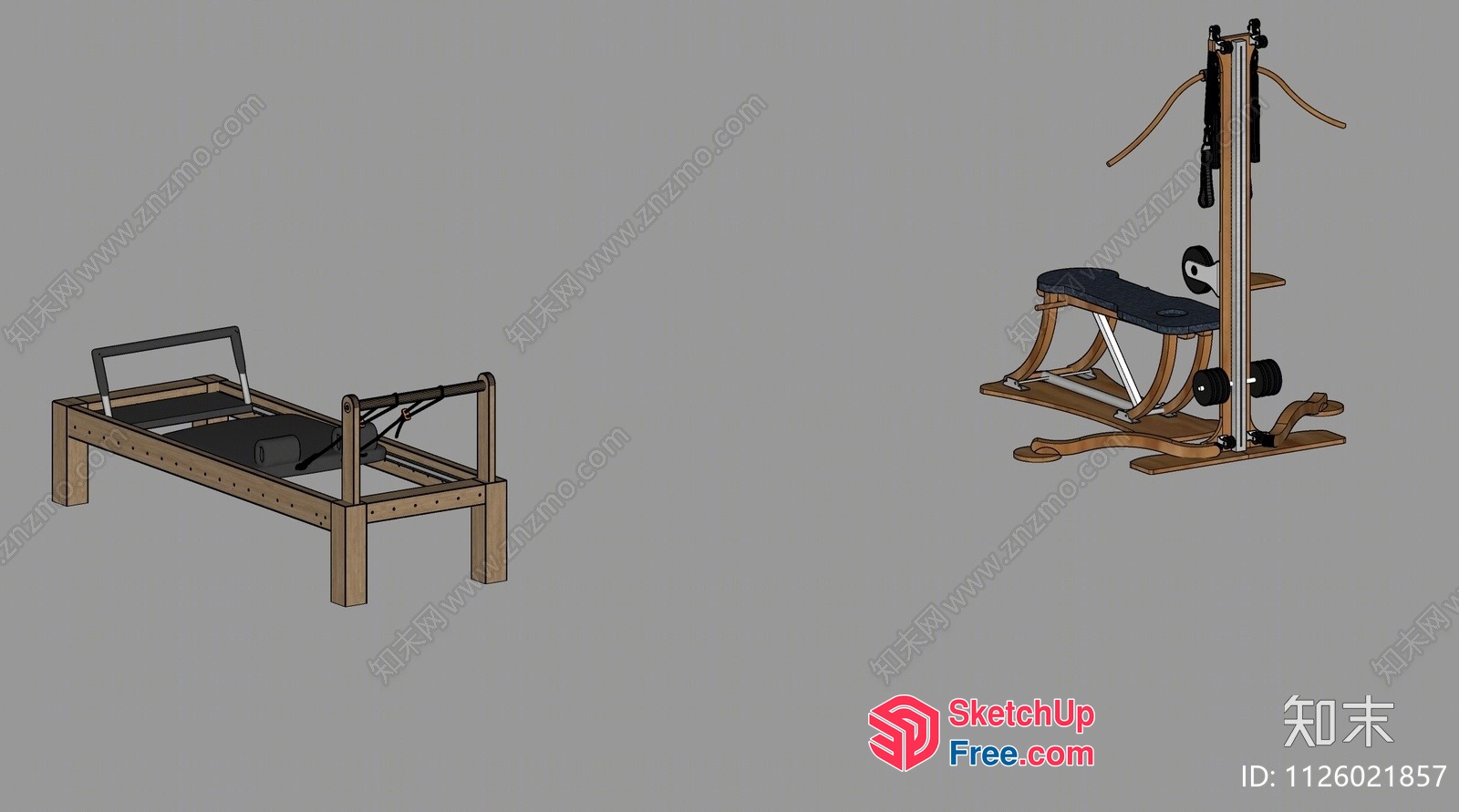 Exercising Equipment 3D SketchUp File