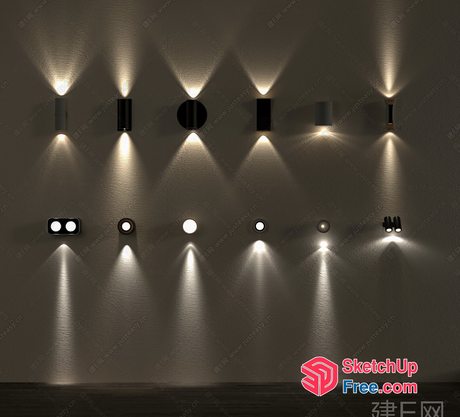 Modern Lighting Options For A Sleek And Stylish Ambiance 3D SketchUp File
