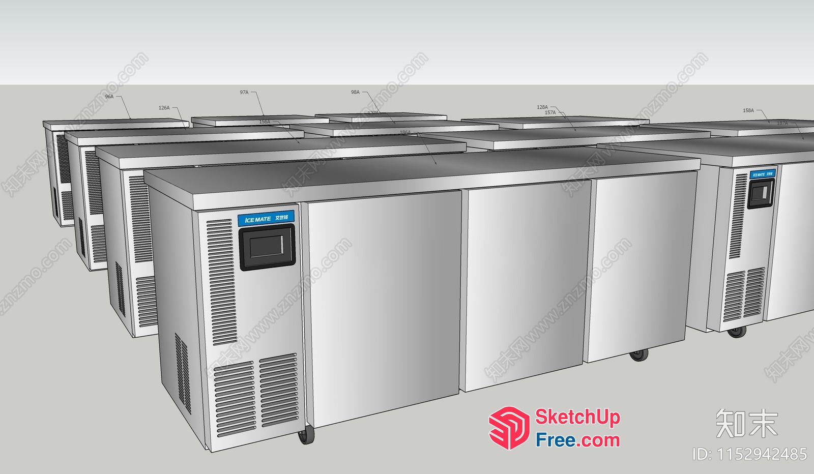 Commercial Kitchen Equipment 3D SketchUp File