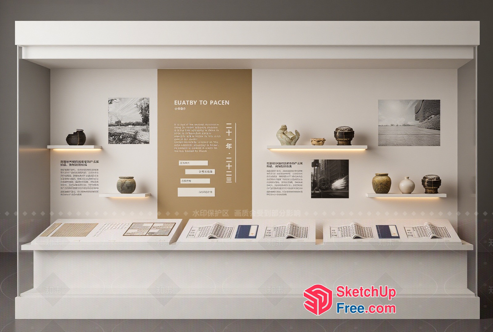 Museum Of Art And History 3D SketchUp File
