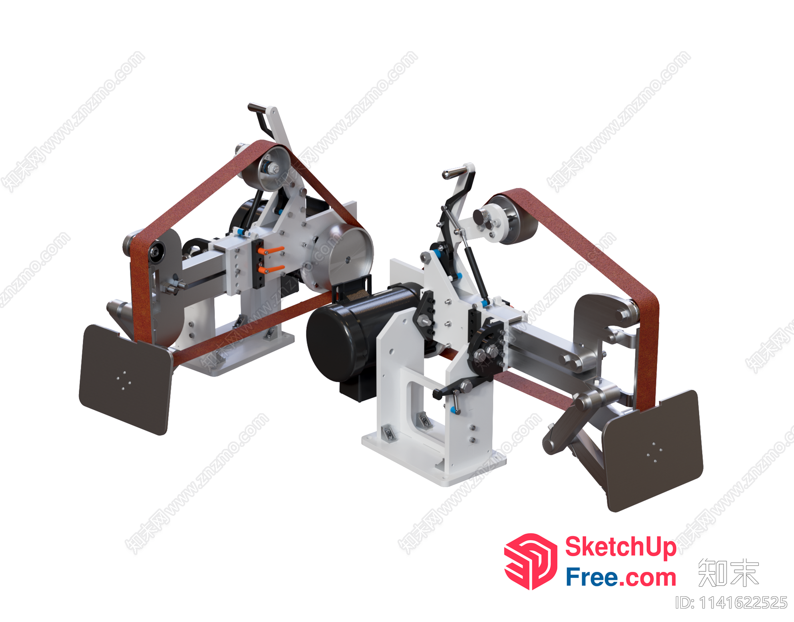 Industrial Machinery 3D SketchUp File