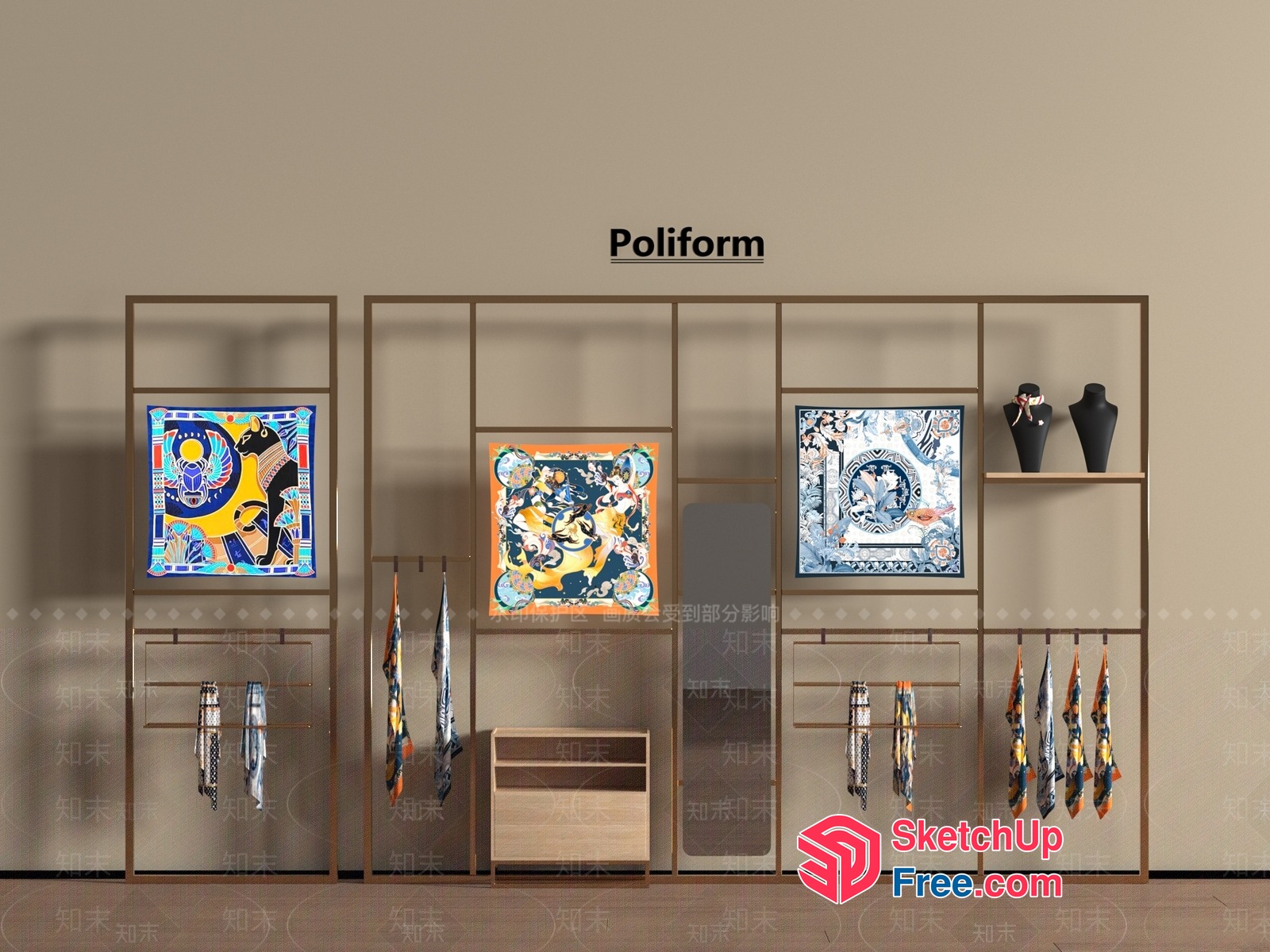 Poliform Furniture 3D SketchUp File