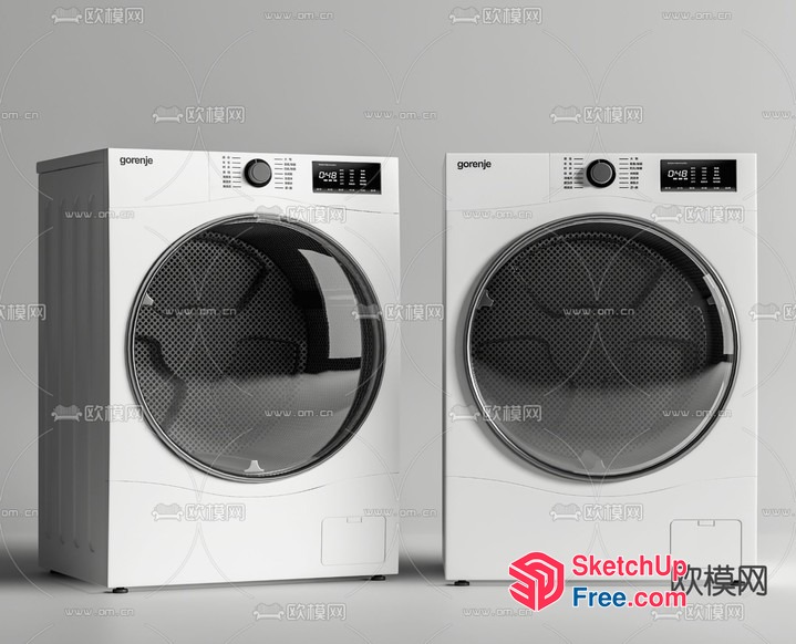 Gorenje Washing Machine Collection 3D SketchUp File