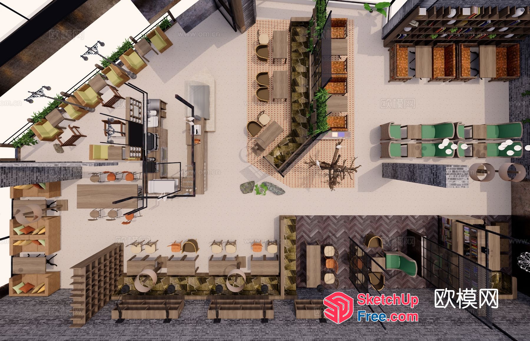 Modern Interior Design 3D SketchUp File
