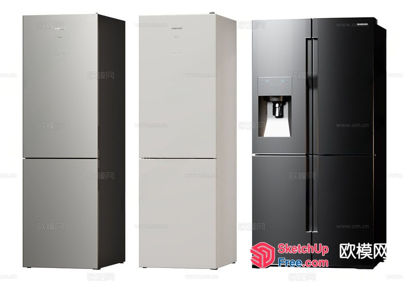 Modern Kitchen Appliances Collection 3D SketchUp File