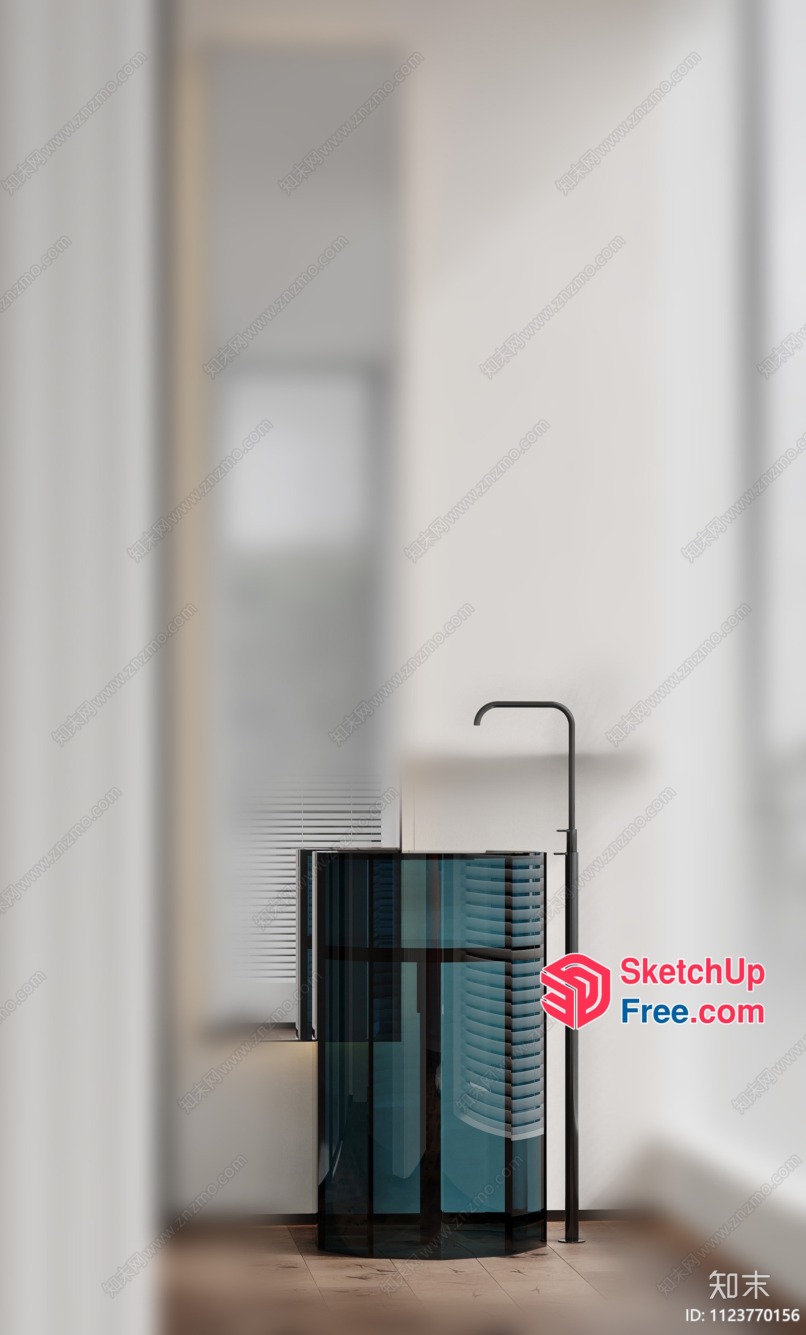 Modern Minimalist Interior Design With Sleek Furniture 3D SketchUp File