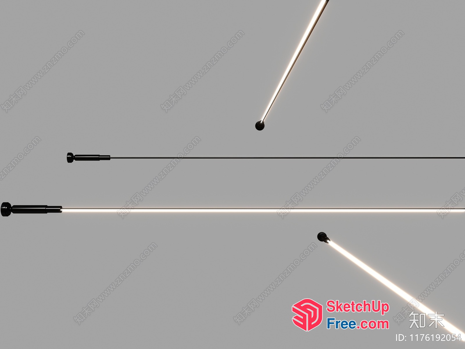 Simple Yet Elegant Lighting Fixtures 3D SketchUp File