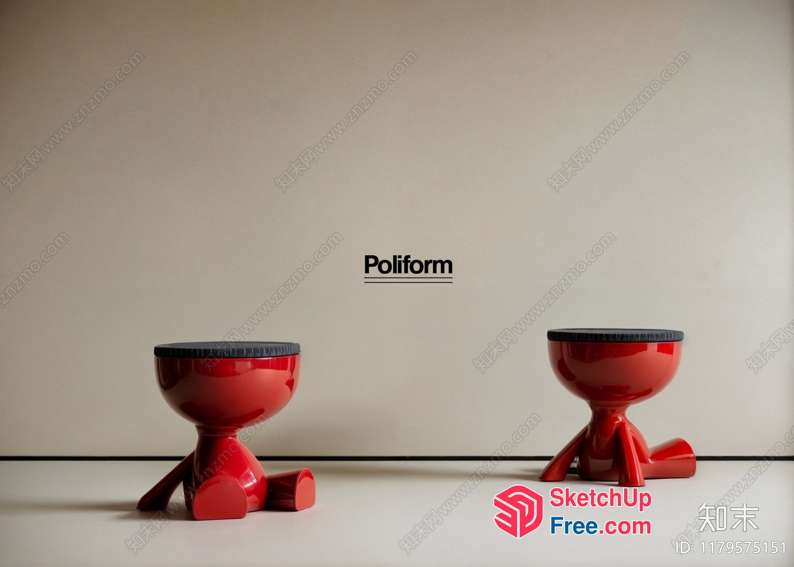Poliform Furniture 3D SketchUp File