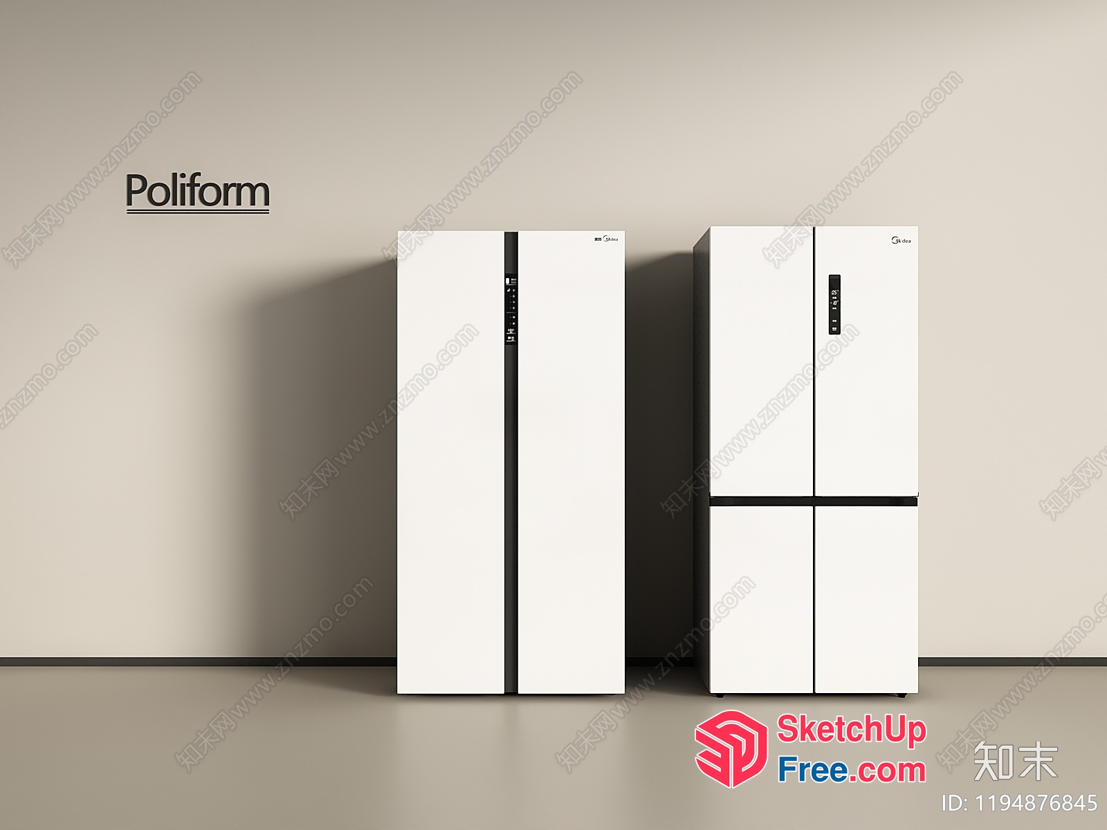 Poliform Interior Furniture 3D SketchUp File