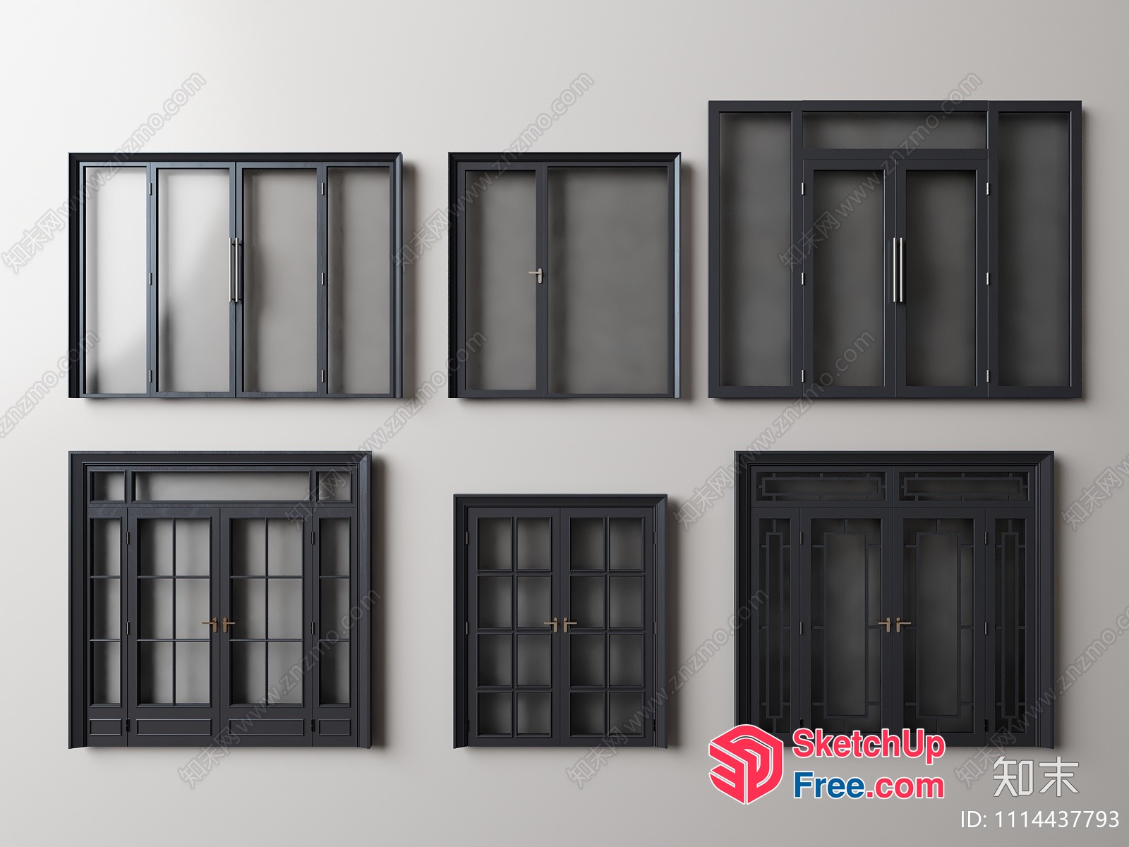 Elegant Window And Door Collection 3D SketchUp File