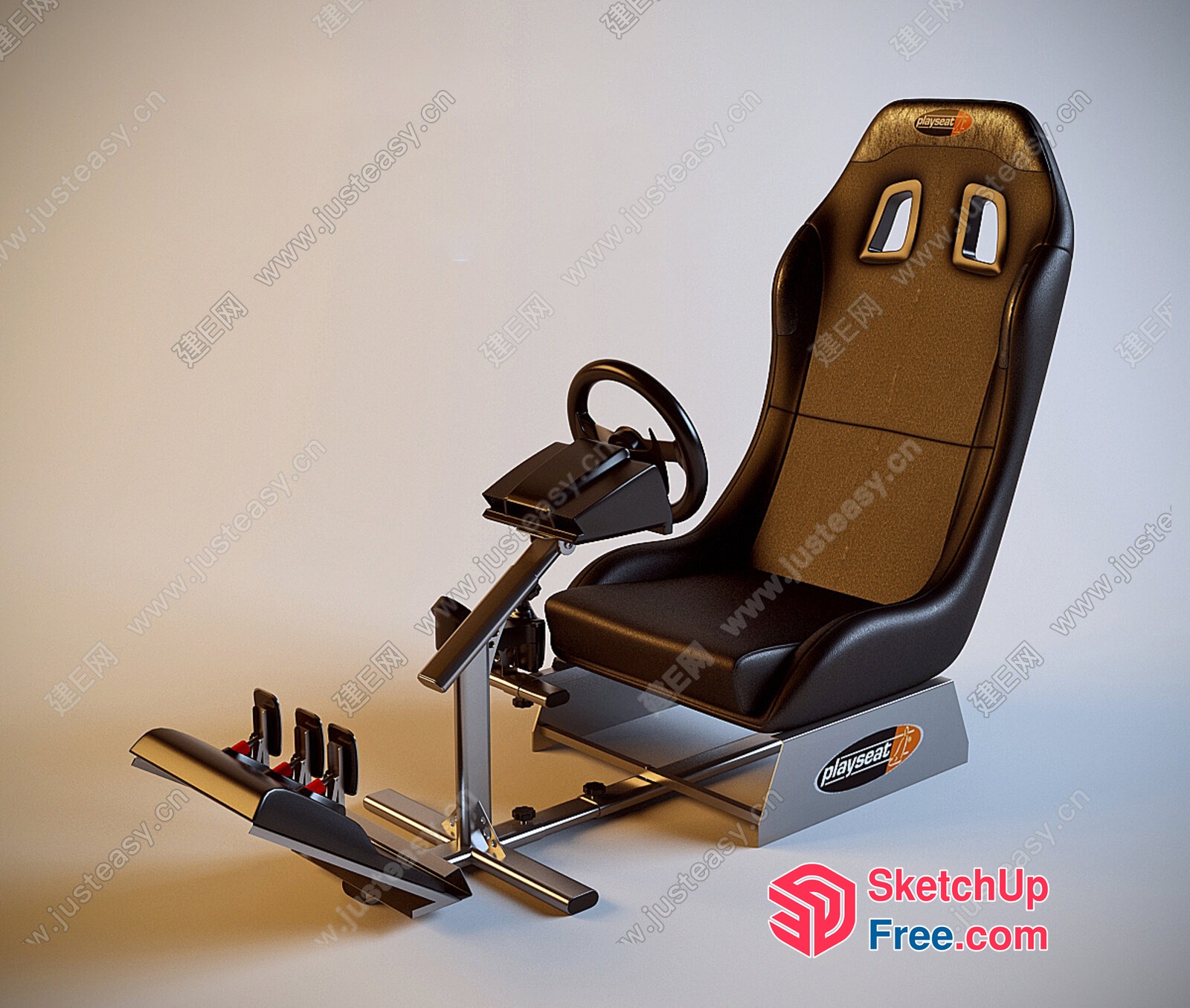 Racing Simulator Chair 3D SketchUp File