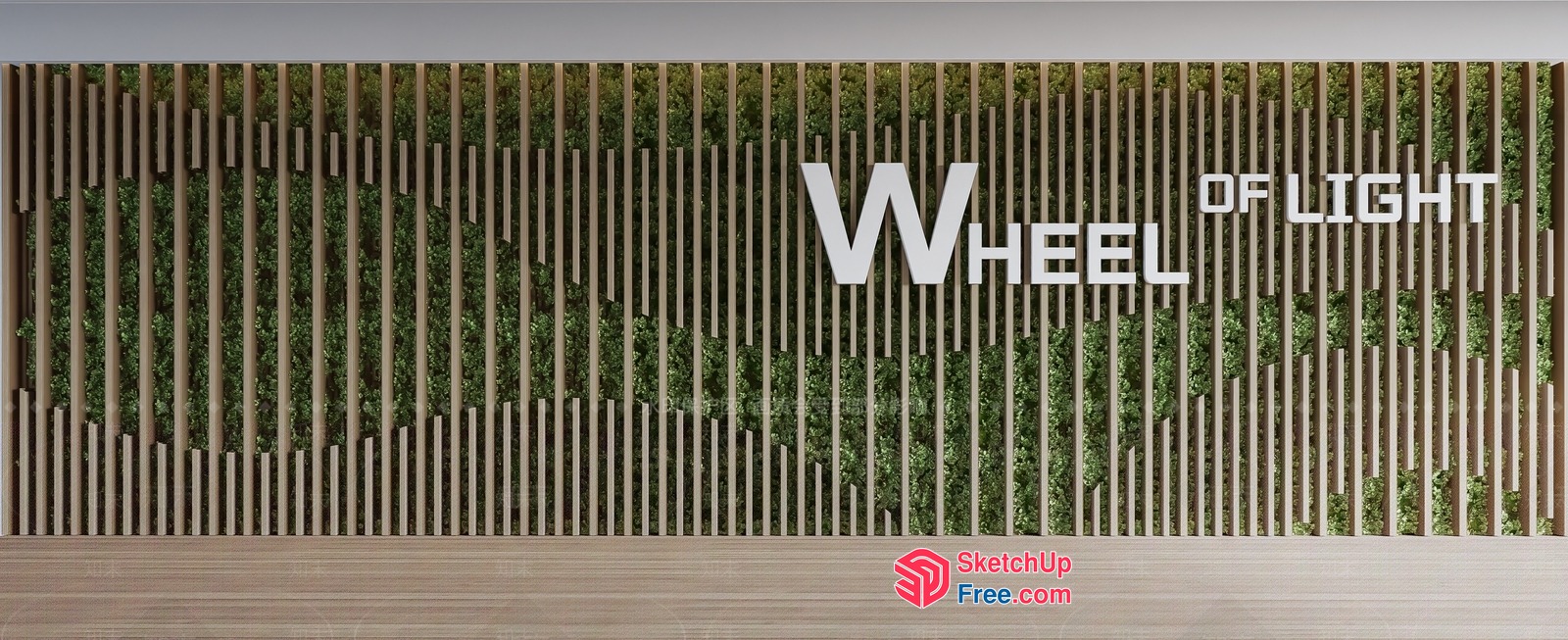 Wheel Of Light 3D SketchUp File