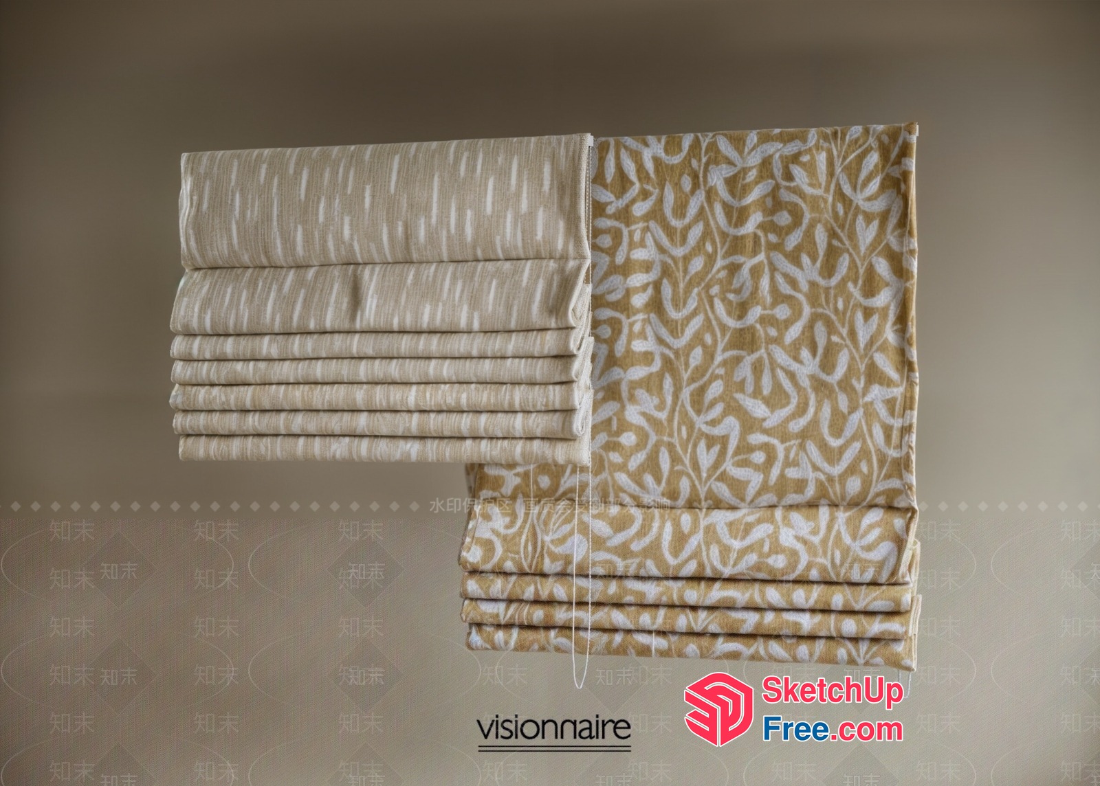 Visionnaire Interior Decor Collection 3D SketchUp File