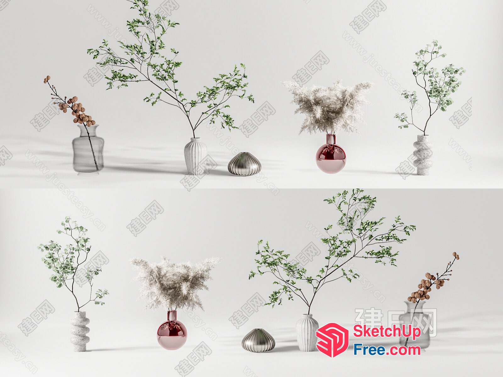 Elegant And Modern Home Decor 3D SketchUp File