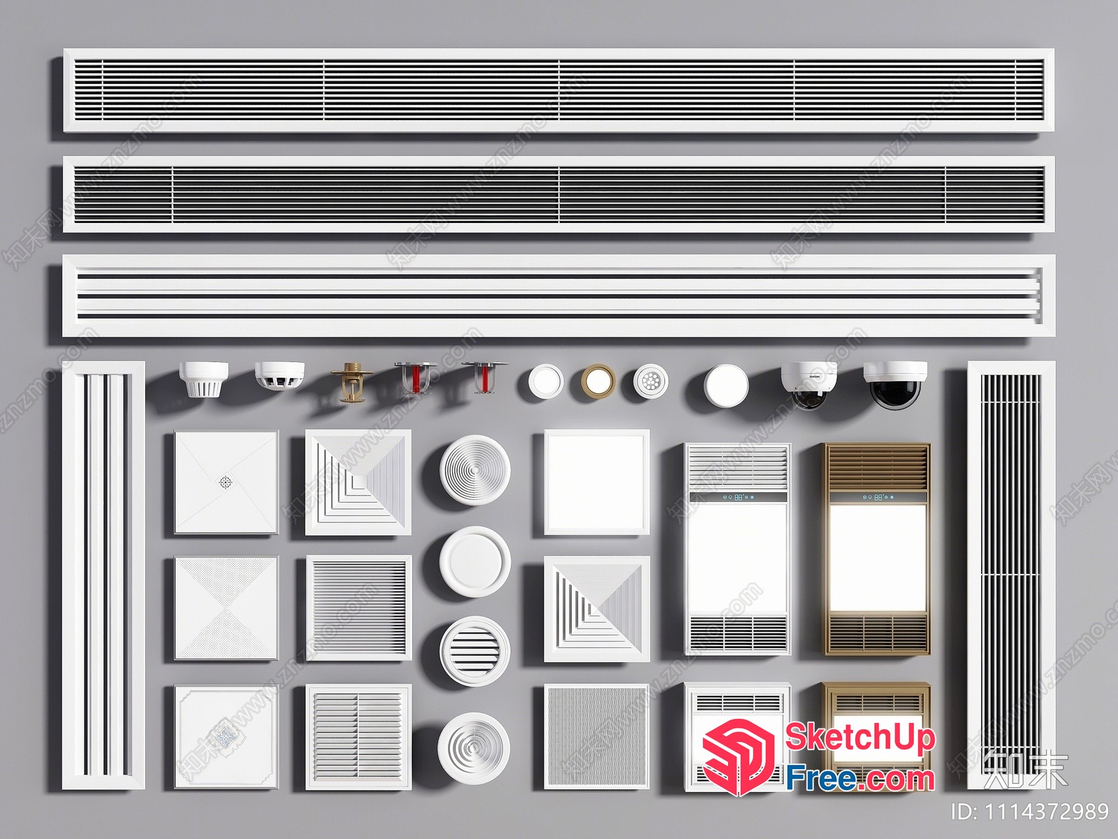 A Collection Of Various Ventilation Systems 3D SketchUp File