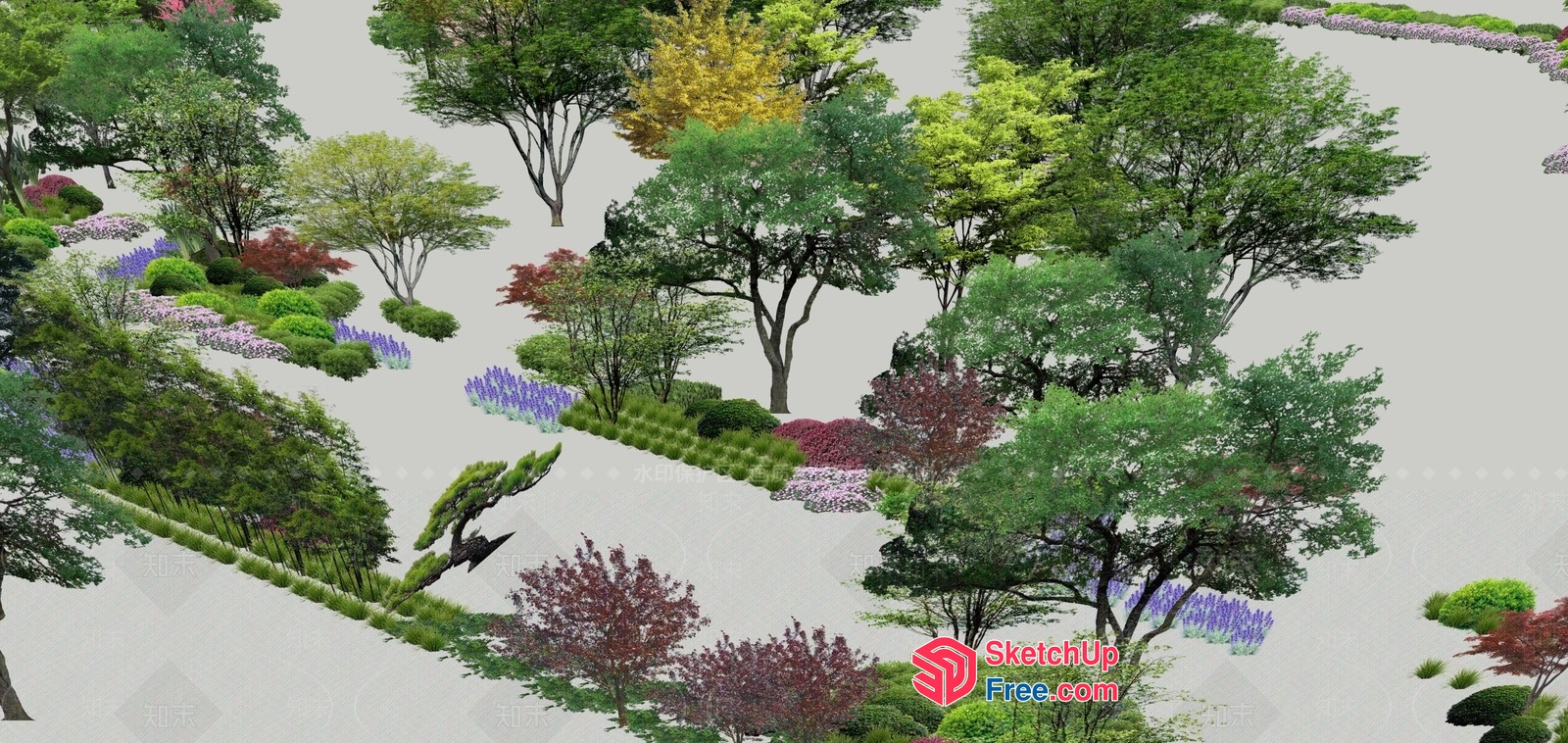 Serene Japanese Garden Oasis 3D SketchUp File
