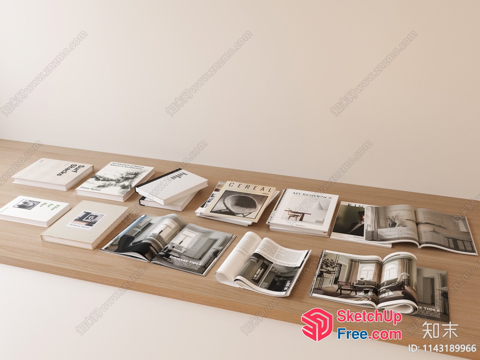 Minimalist Interior Design Furniture Collection 3D SketchUp File