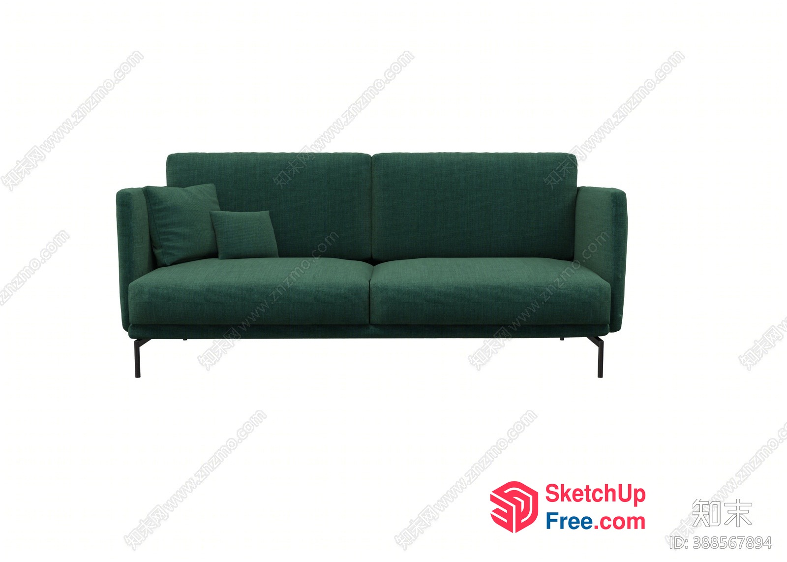 Minimalist Style Sofa 3D SketchUp File