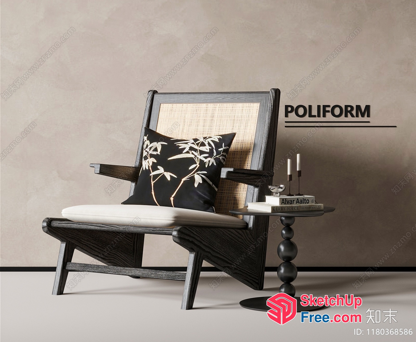 Elegant And Sophisticated Living Room Furniture 3D SketchUp File