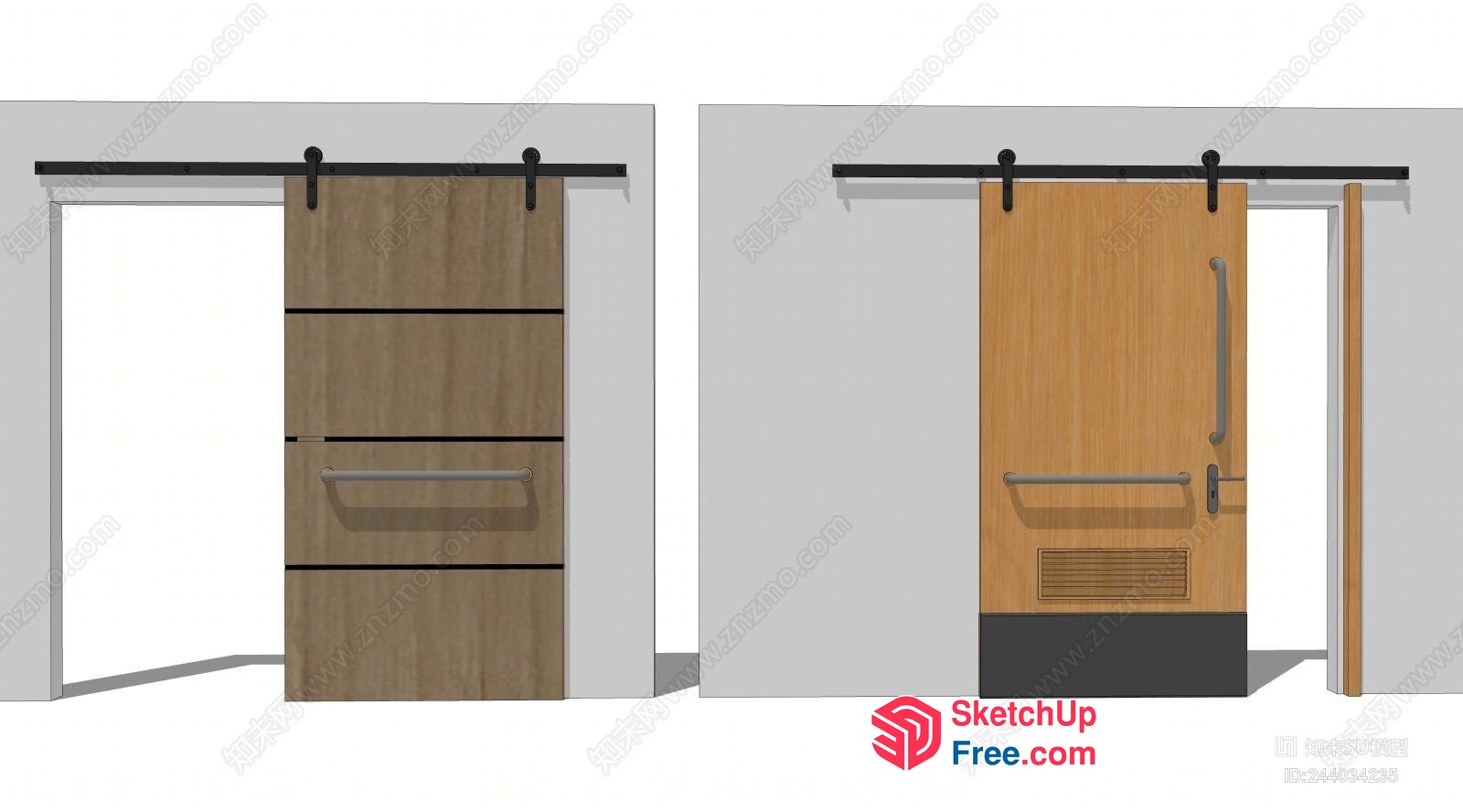 Sliding Door And Window Designs 3D SketchUp File