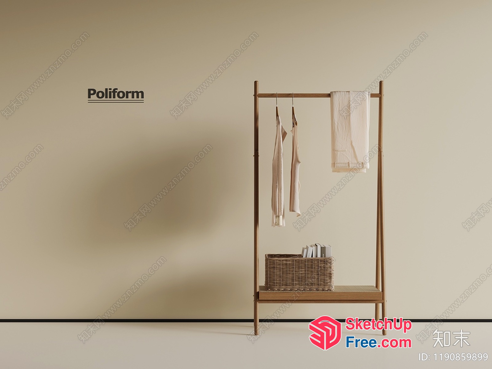 Simple Poliform Furniture 3D SketchUp File