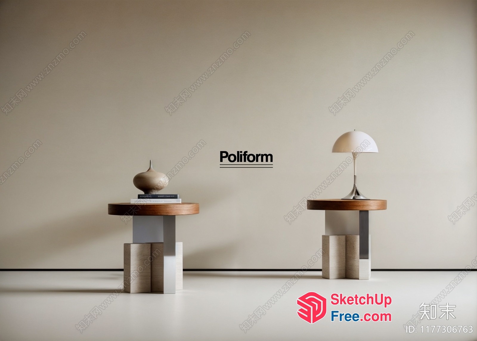 Poliform Furniture 3D SketchUp File