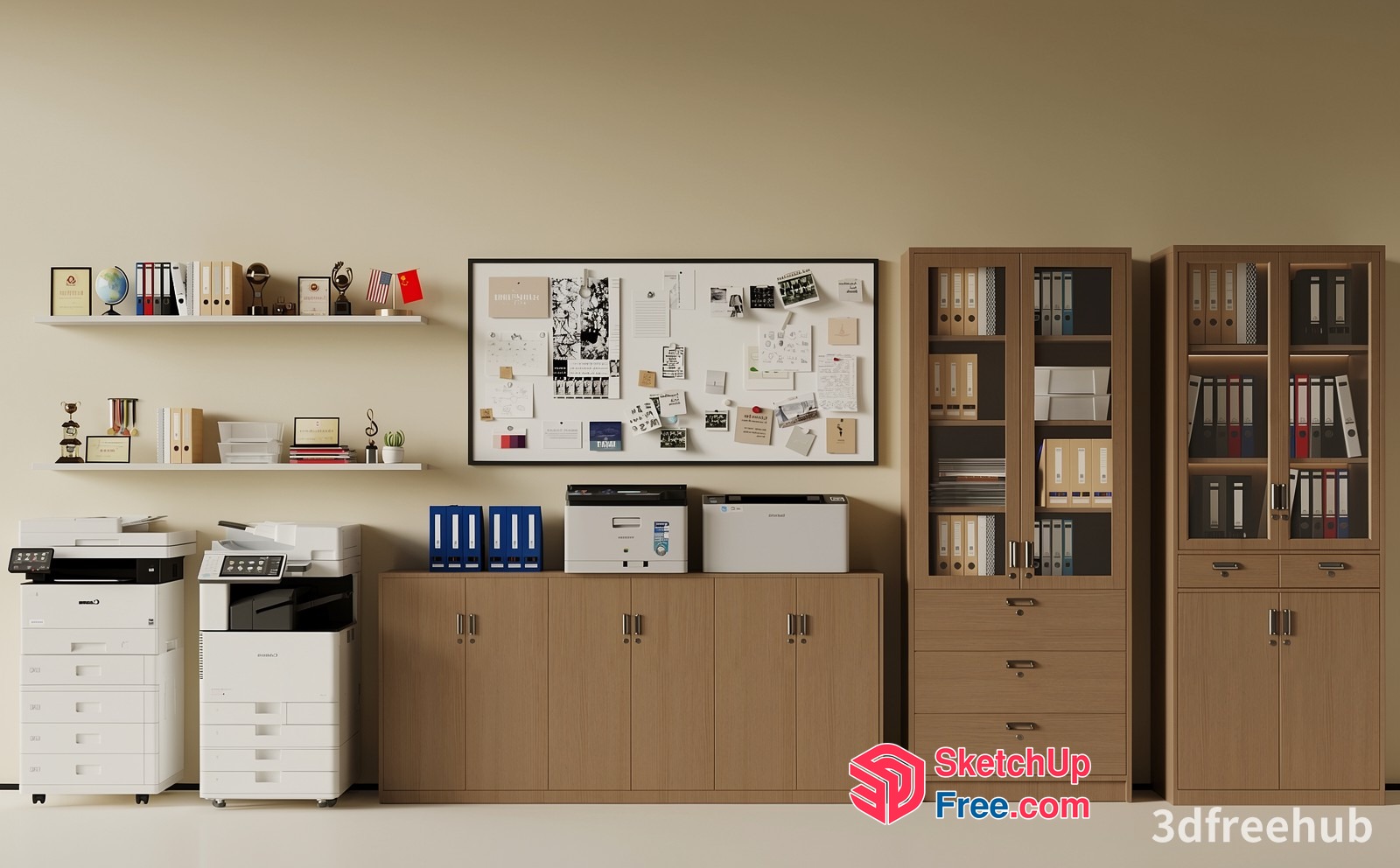 Office Furniture Collection 3D SketchUp File