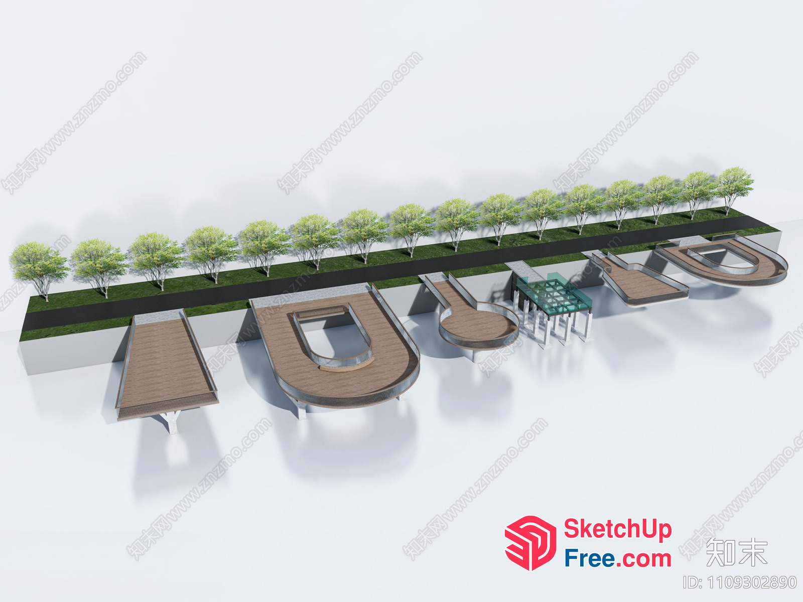 A Modern And Elegant Exterior Design 3D SketchUp File