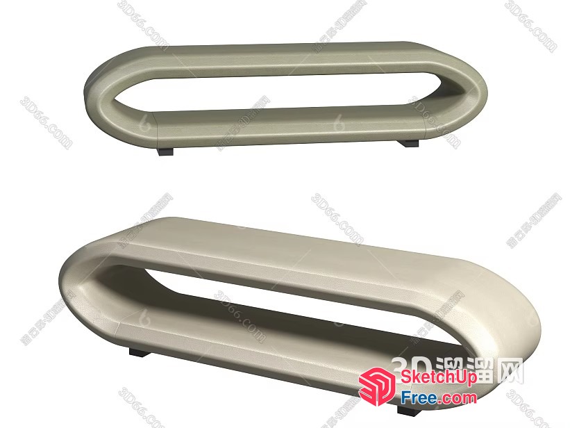 Modern Railing Design 3D SketchUp File