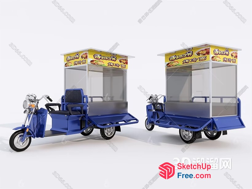 Food Truck 3D SketchUp File
