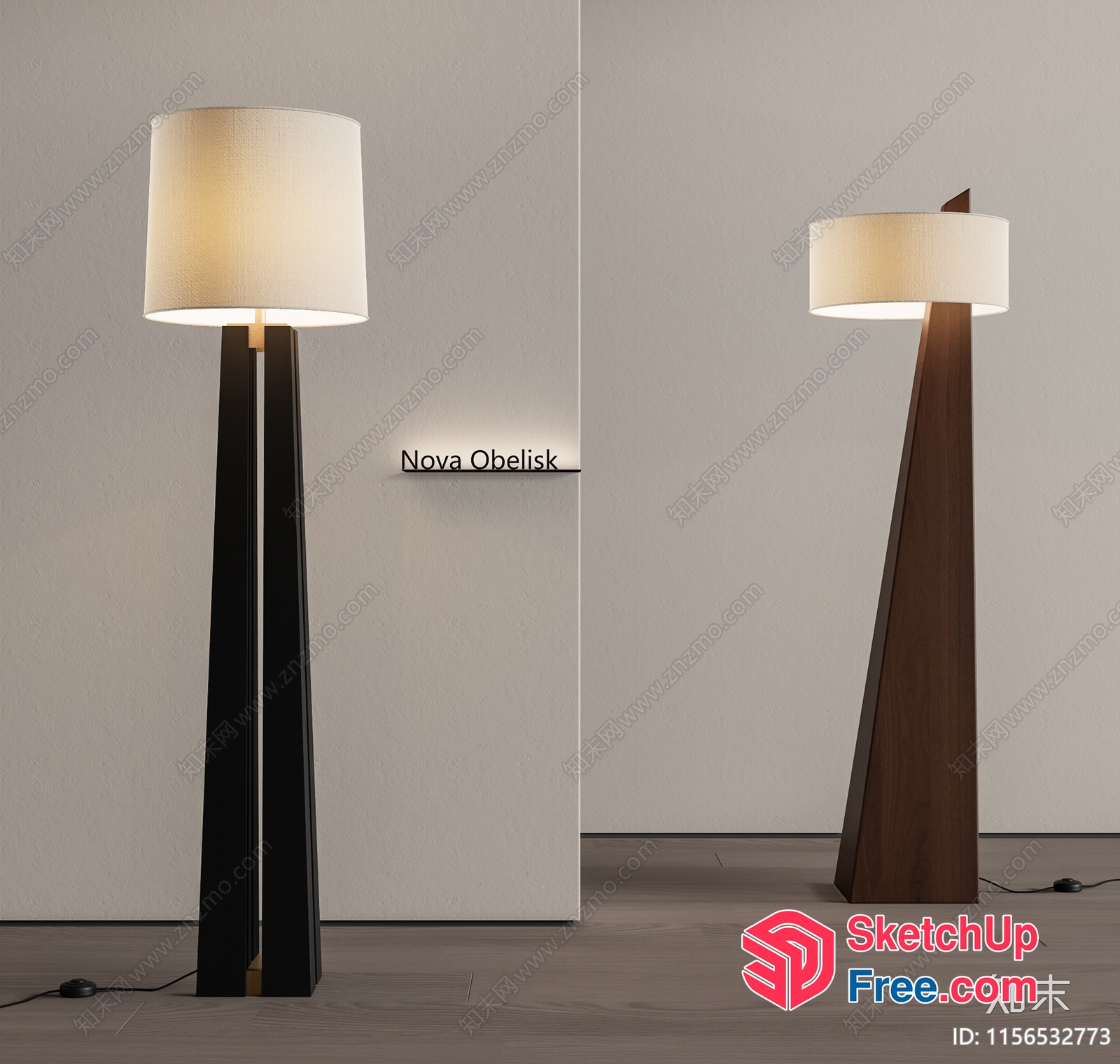 Elegant And Modern Lighting Fixtures 3D SketchUp File