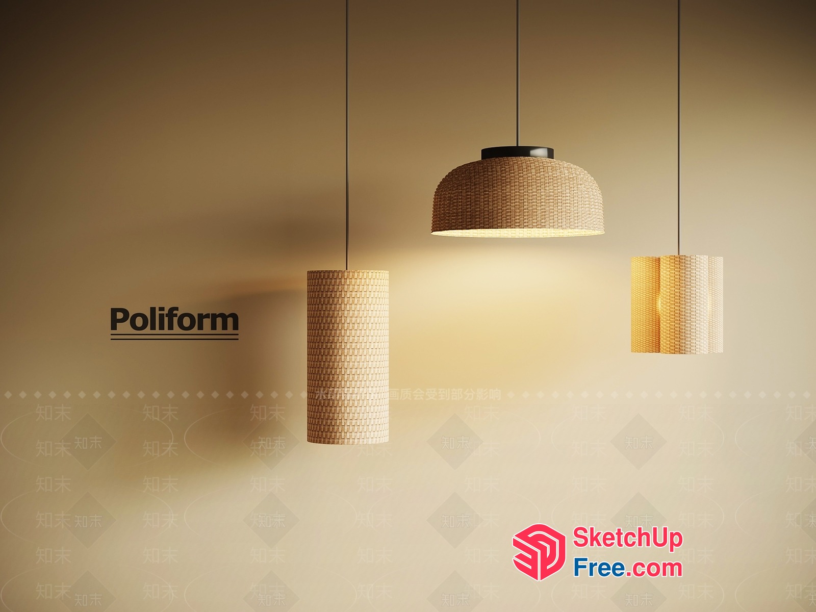 Elegant Lighting Fixtures 3D SketchUp File