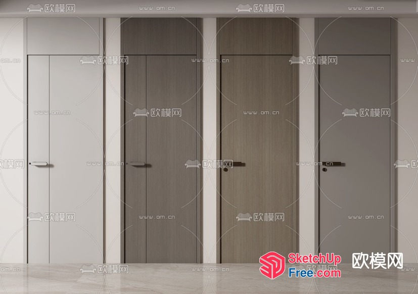 Elevator Stairs 3D SketchUp File