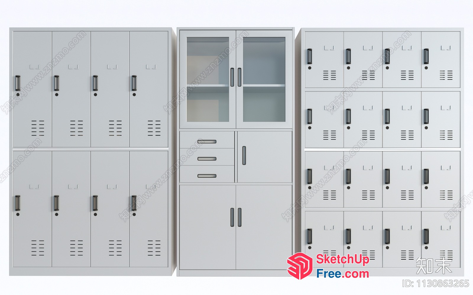 Modern Storage Furniture 3D SketchUp File