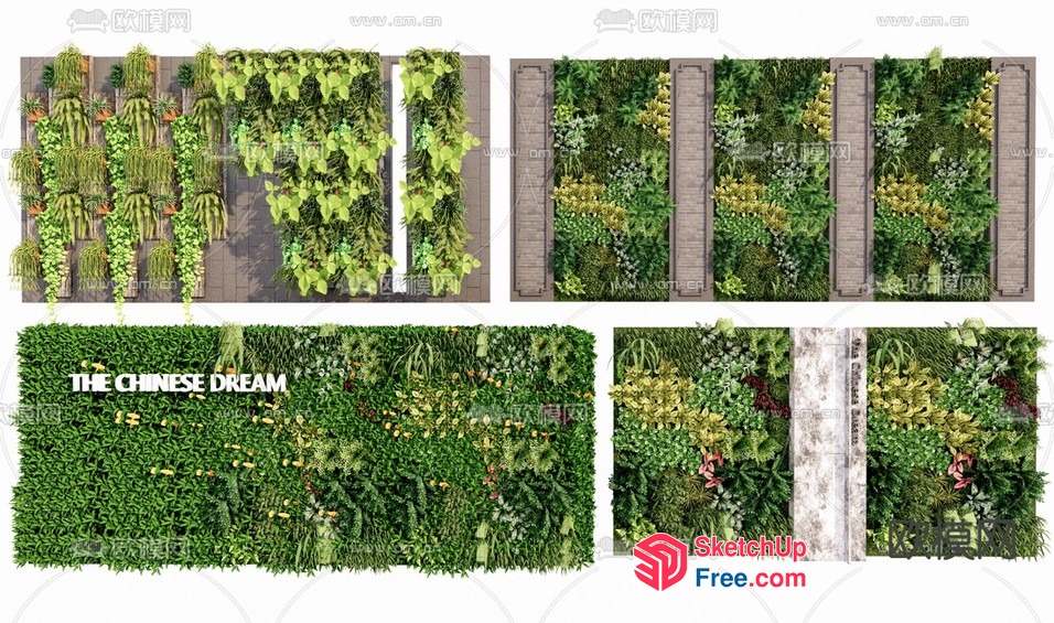 The Chinese Dream 3D SketchUp File