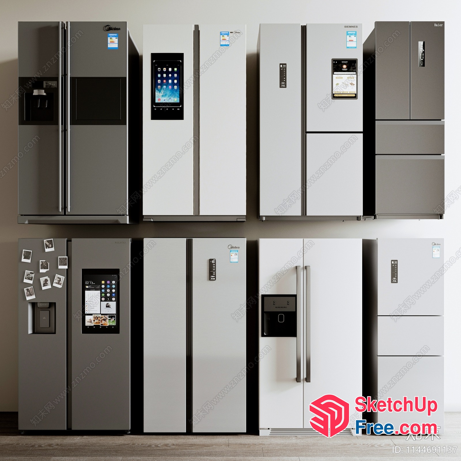 Modern Kitchen Appliances And Accessories 3D SketchUp File