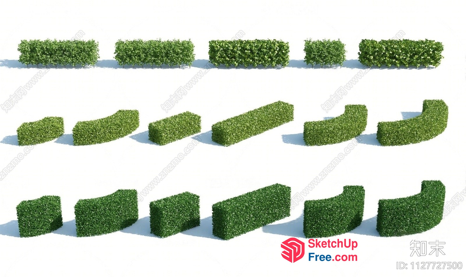 Outdoor Greenery Decorations 3D SketchUp File