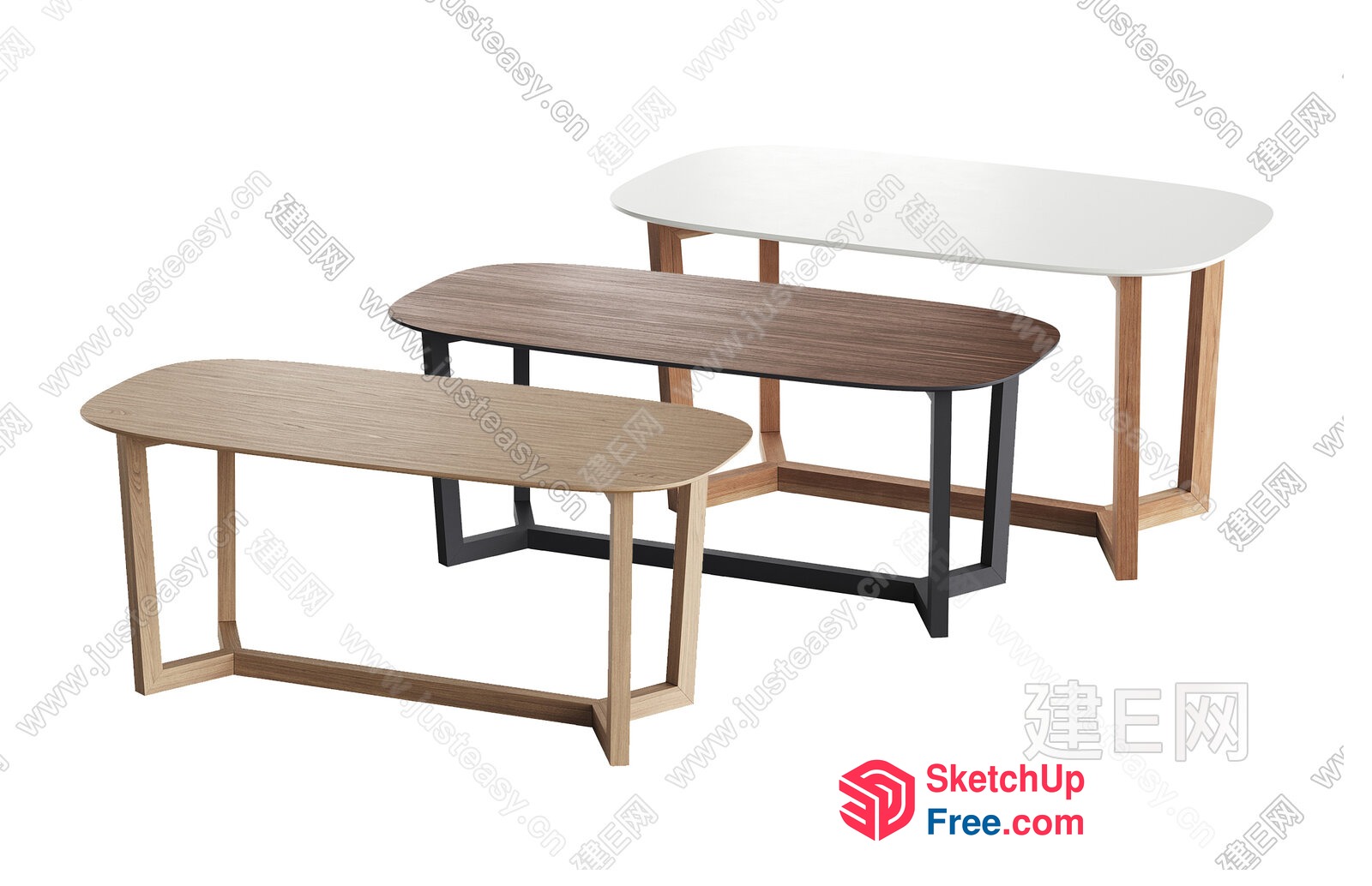 Simple, Elegant, And Modern Furniture Set 3D SketchUp File