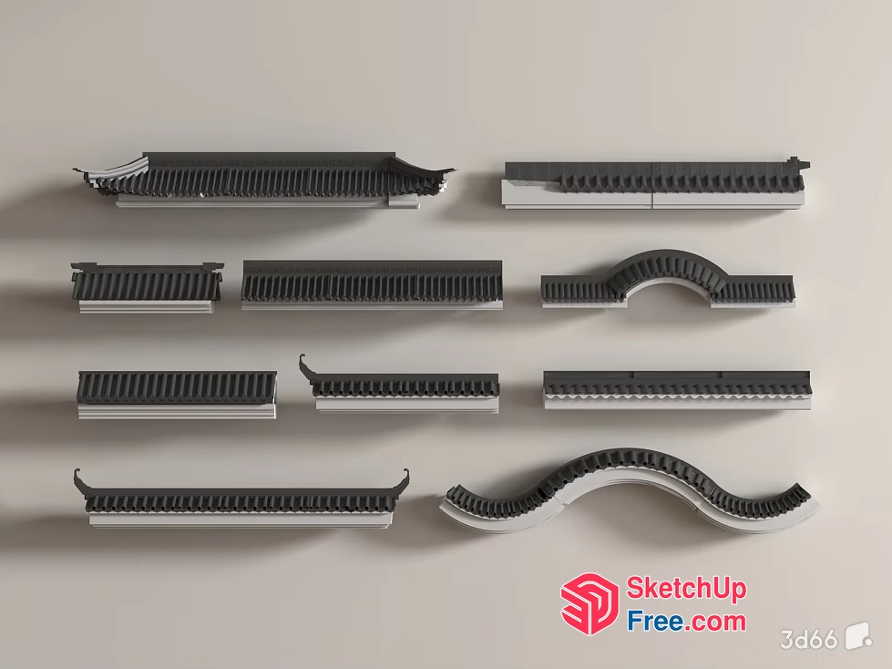 Roof Synthesis Furniture Collection 3D SketchUp File