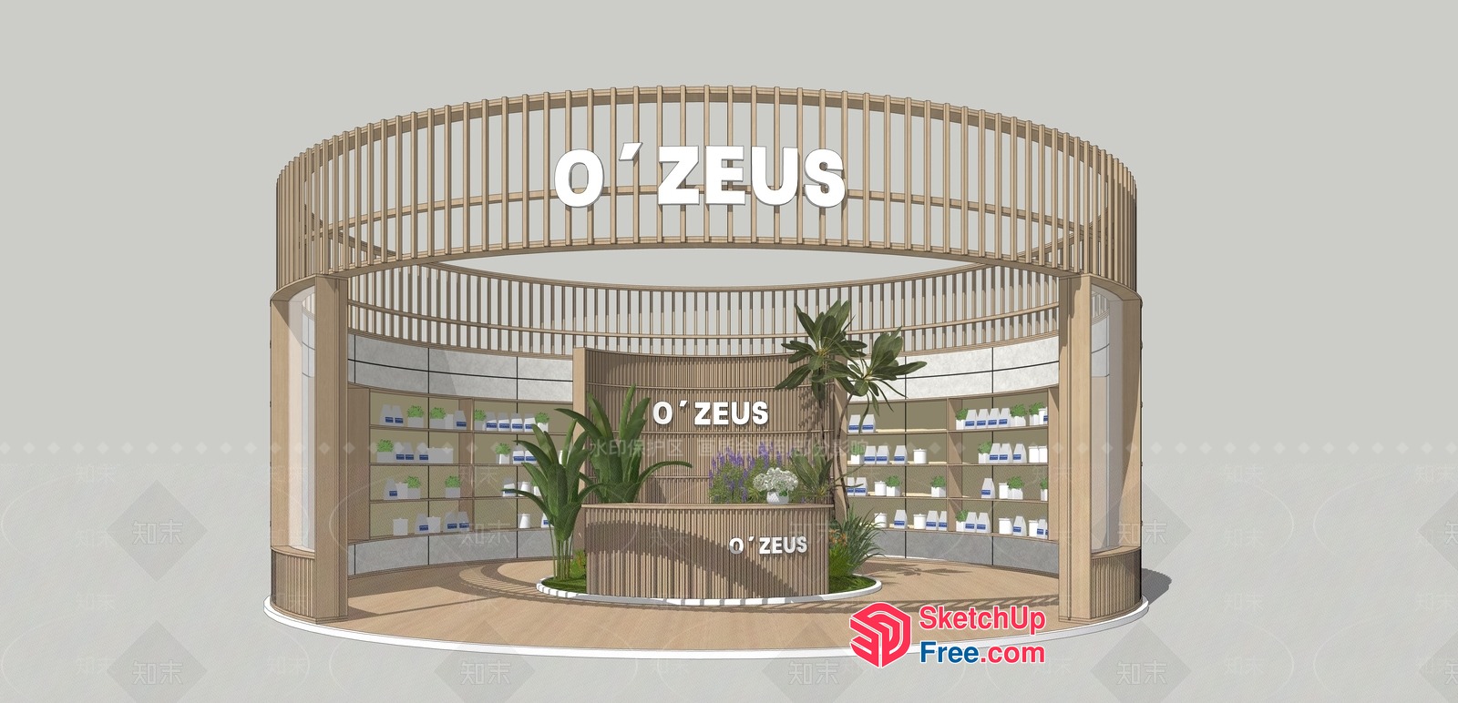 O'Zeus Interior Design 3D SketchUp File