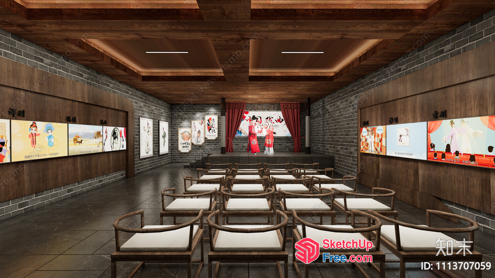 A Room For Artistic Expression And Social Gathering 3D SketchUp File
