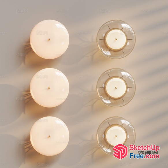 Simple Yet Elegant Candles And Glass Holders 3D SketchUp File