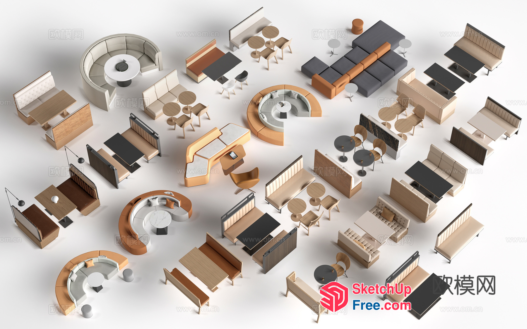 Modern Furniture Collection 3D SketchUp File