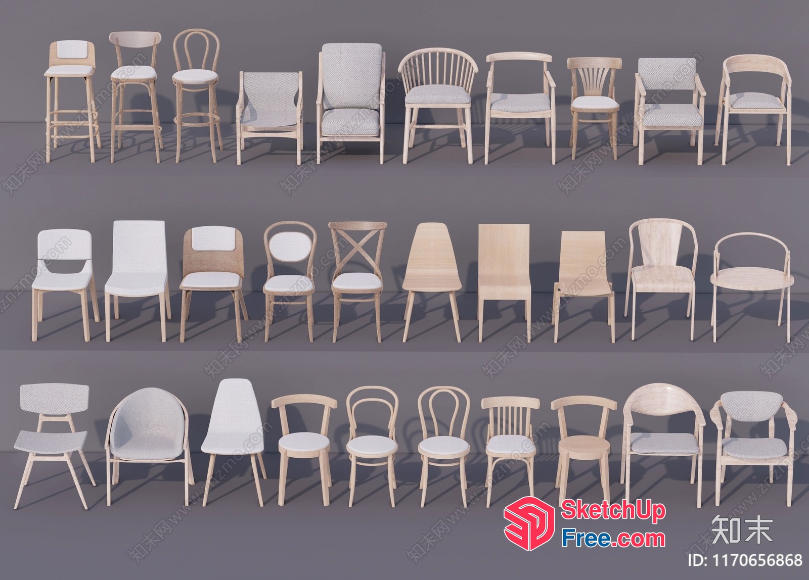 Modern Furniture Collection 3D SketchUp File